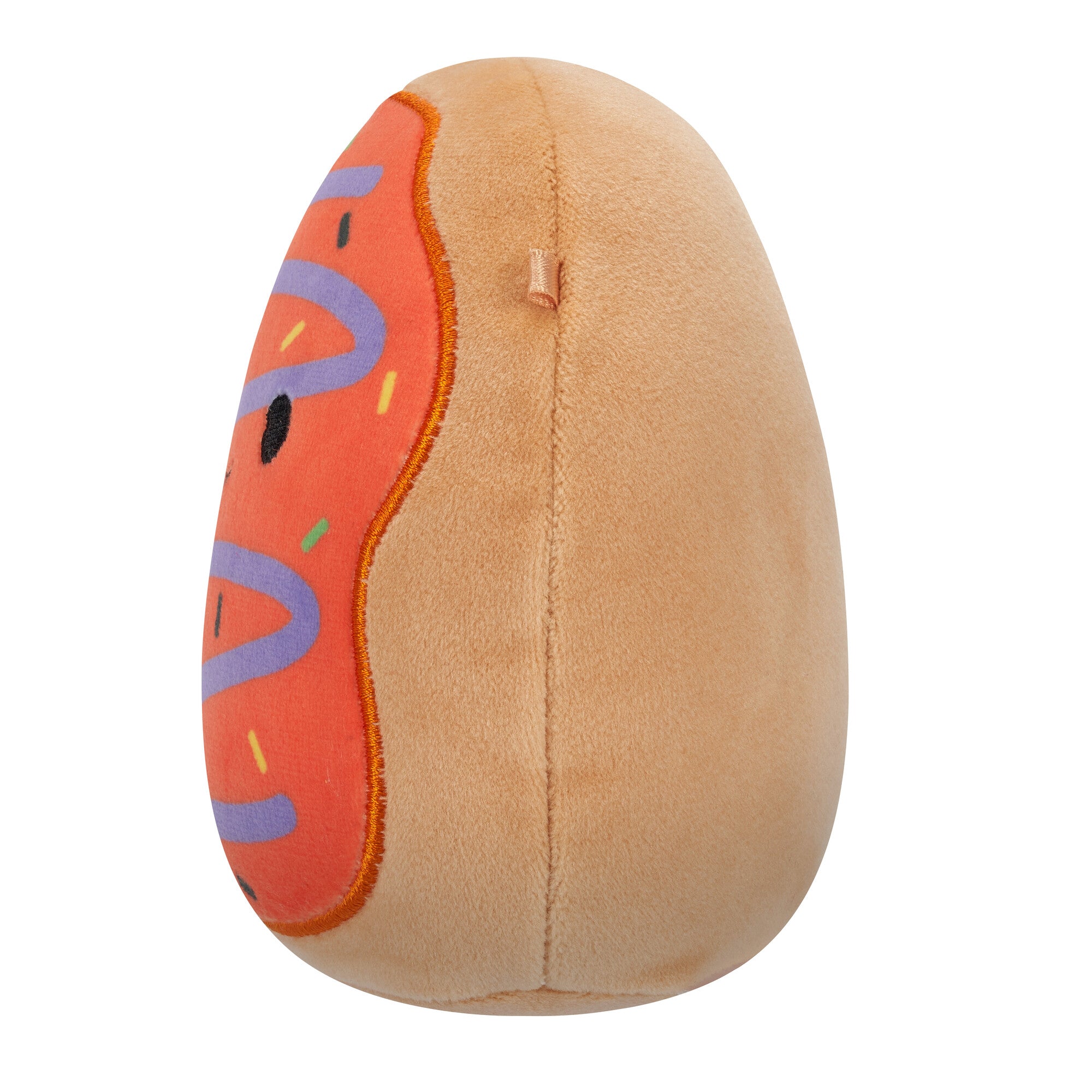 5-Inch Jay the Orange Frosted Donut with Purple Drizzle - Image 3