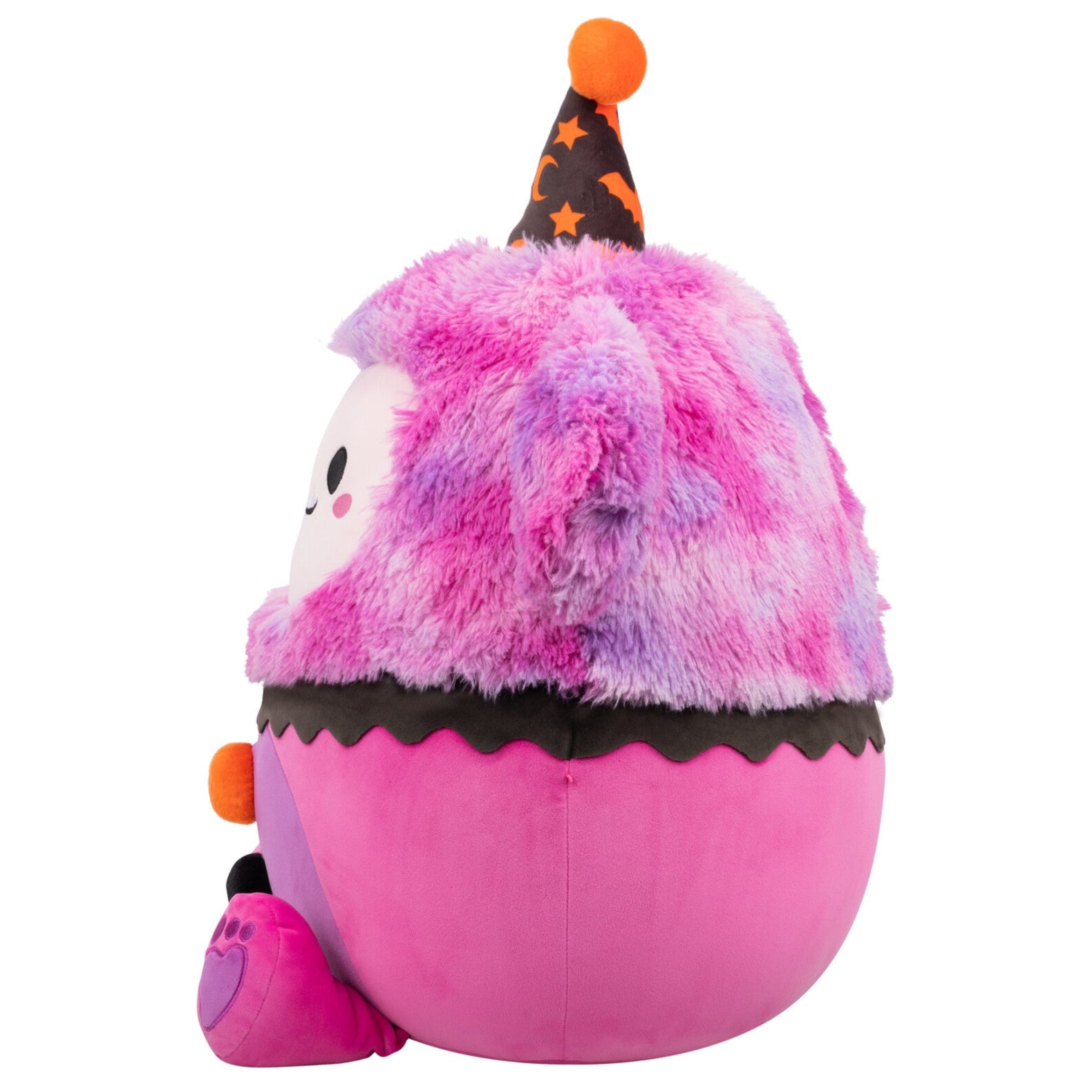 20-Inch Woxie the Magenta Bigfoot in Clown Costume - Image 3