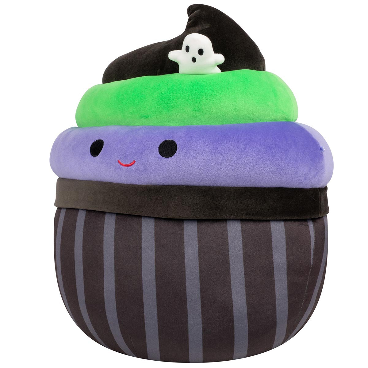 12-Inch Kurt the Black Cupcake With Green and Purple Frosting - Image 2