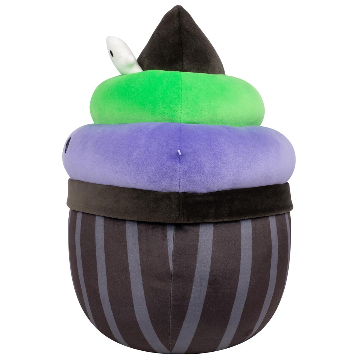 12-Inch Kurt the Black Cupcake With Green and Purple Frosting - Image 3