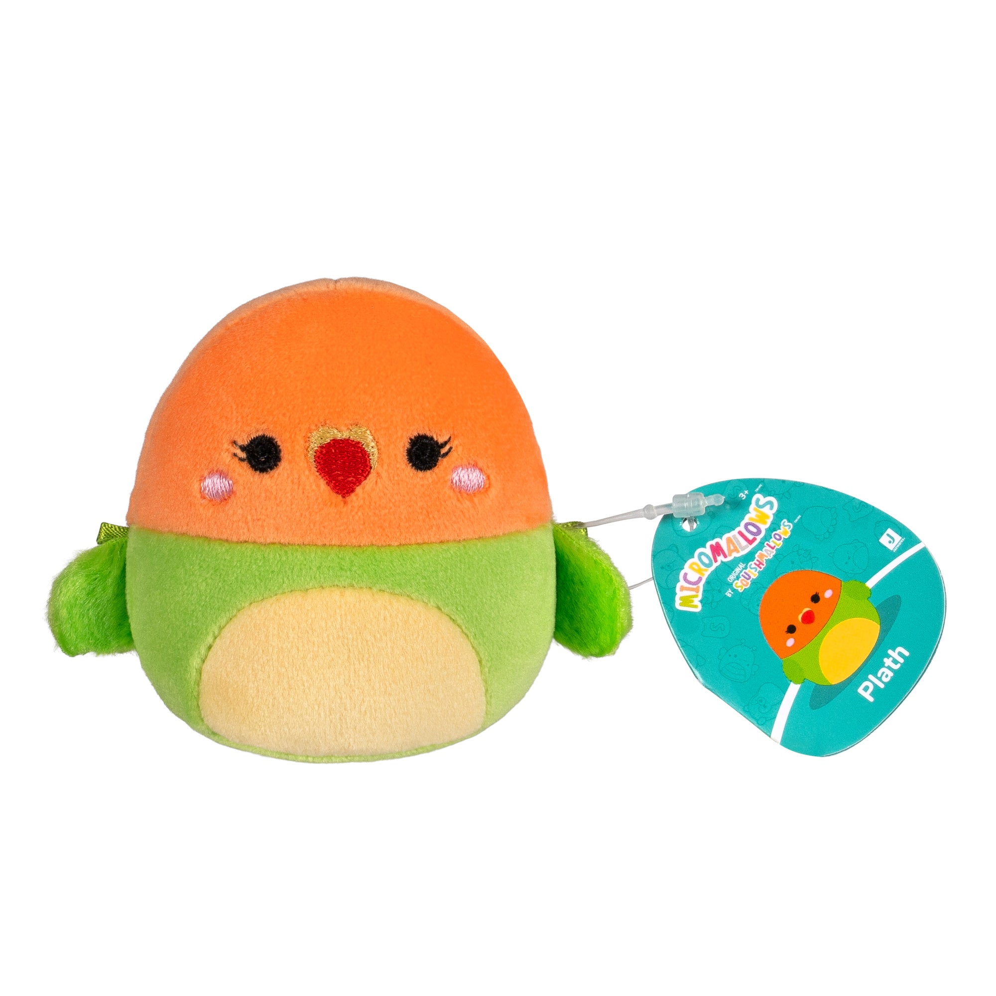 Micromallows 5-Pack - Tew Water Bear. Connor Cow. Plath Love Bird. Brody Dinosaur. Lasla Octopus - Image 4