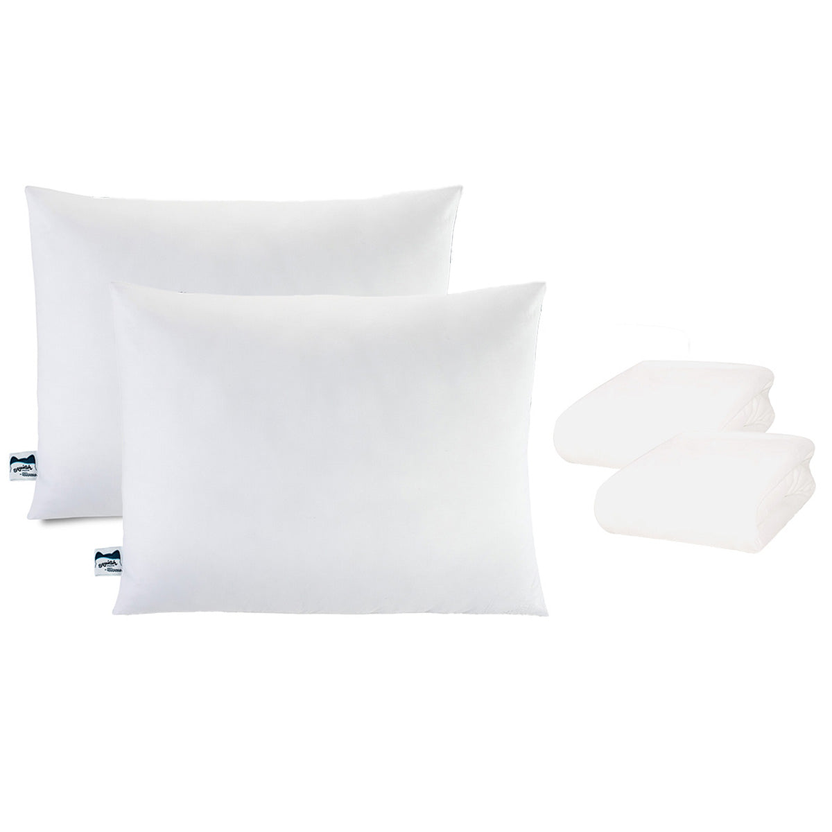 SquishPillow Bed Pillow and Pillowcase 2-Pack - Image 5