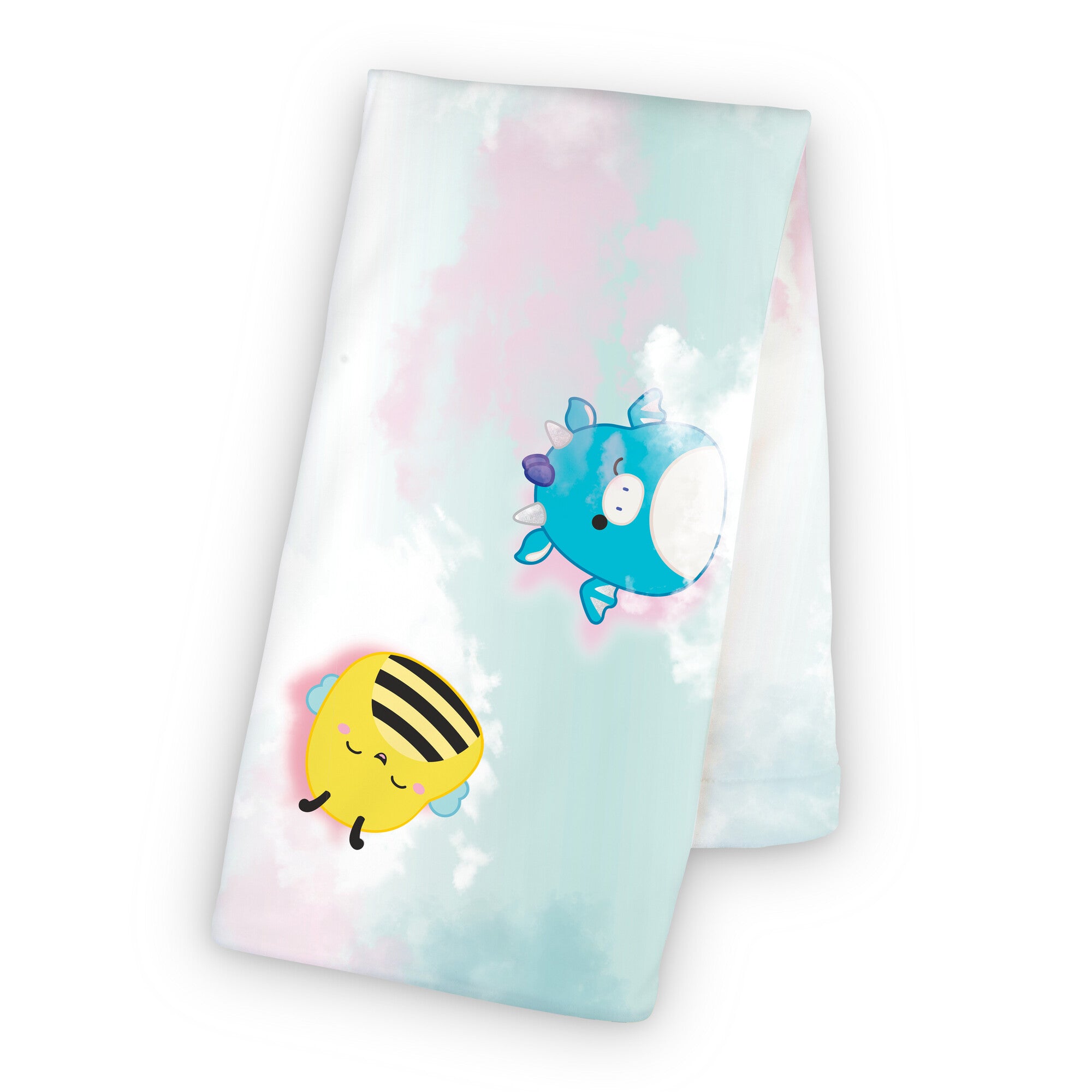 On Cloud 9 Blue SquishPillow Pillowcase (Standard Size) - Image 5