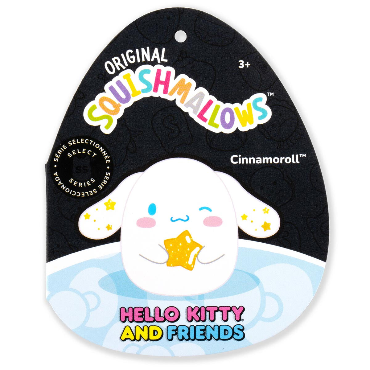 Hello Kitty and Friends 12-Inch Cinnamoroll Holding Star Squishmallows - Image 6