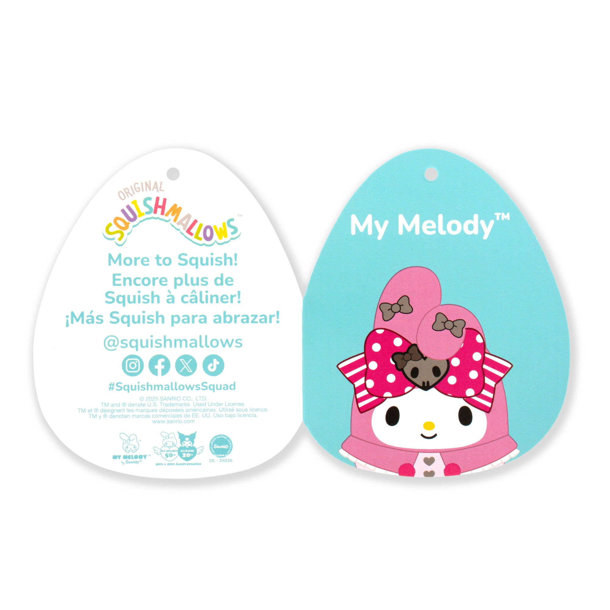 Hello Kitty and Friends 8-Inch 50th Anniversary My Melody - Image 7