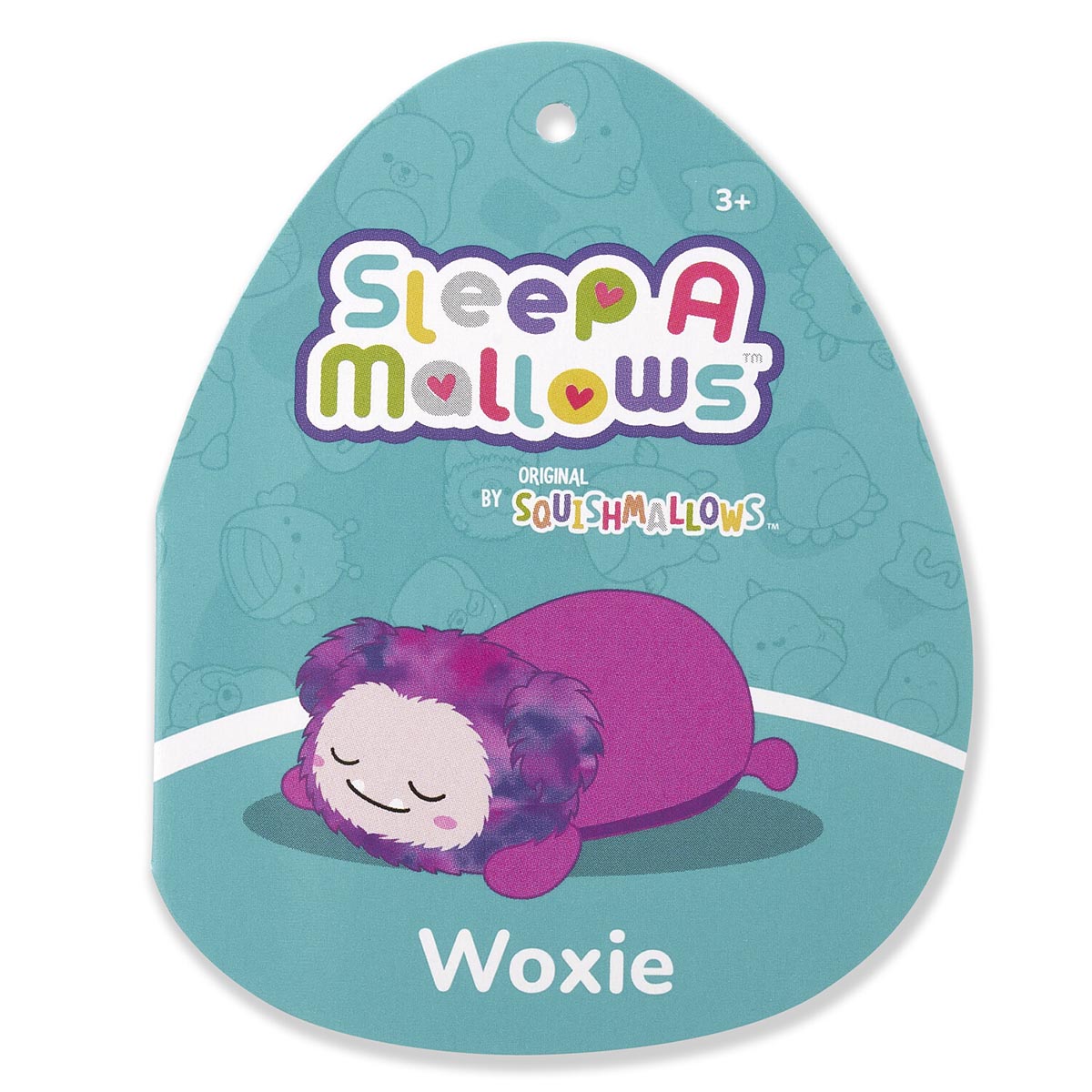 12-Inch Woxie the Magenta Bigfoot Sleepamallows - Image 5