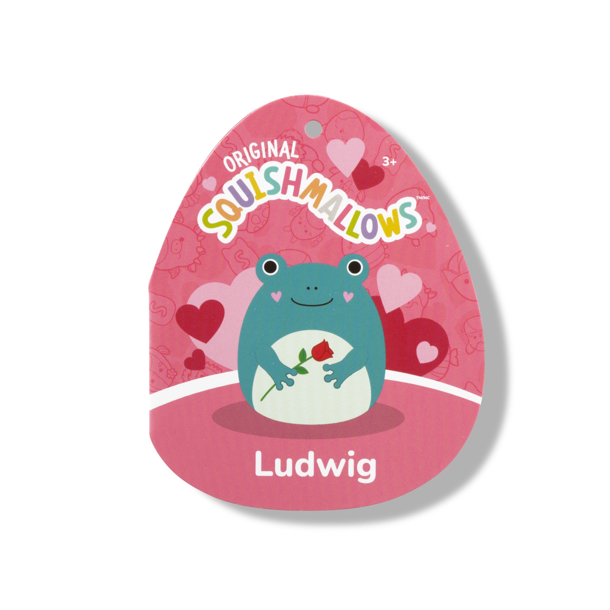 12-Inch Ludwig the Teal Frog Holding Rose - Image 5