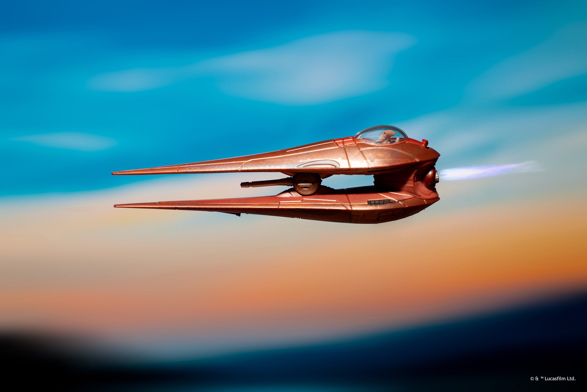STAR WARS™ Micro Galaxy Squadron Geonosian Starfighter - Image 5