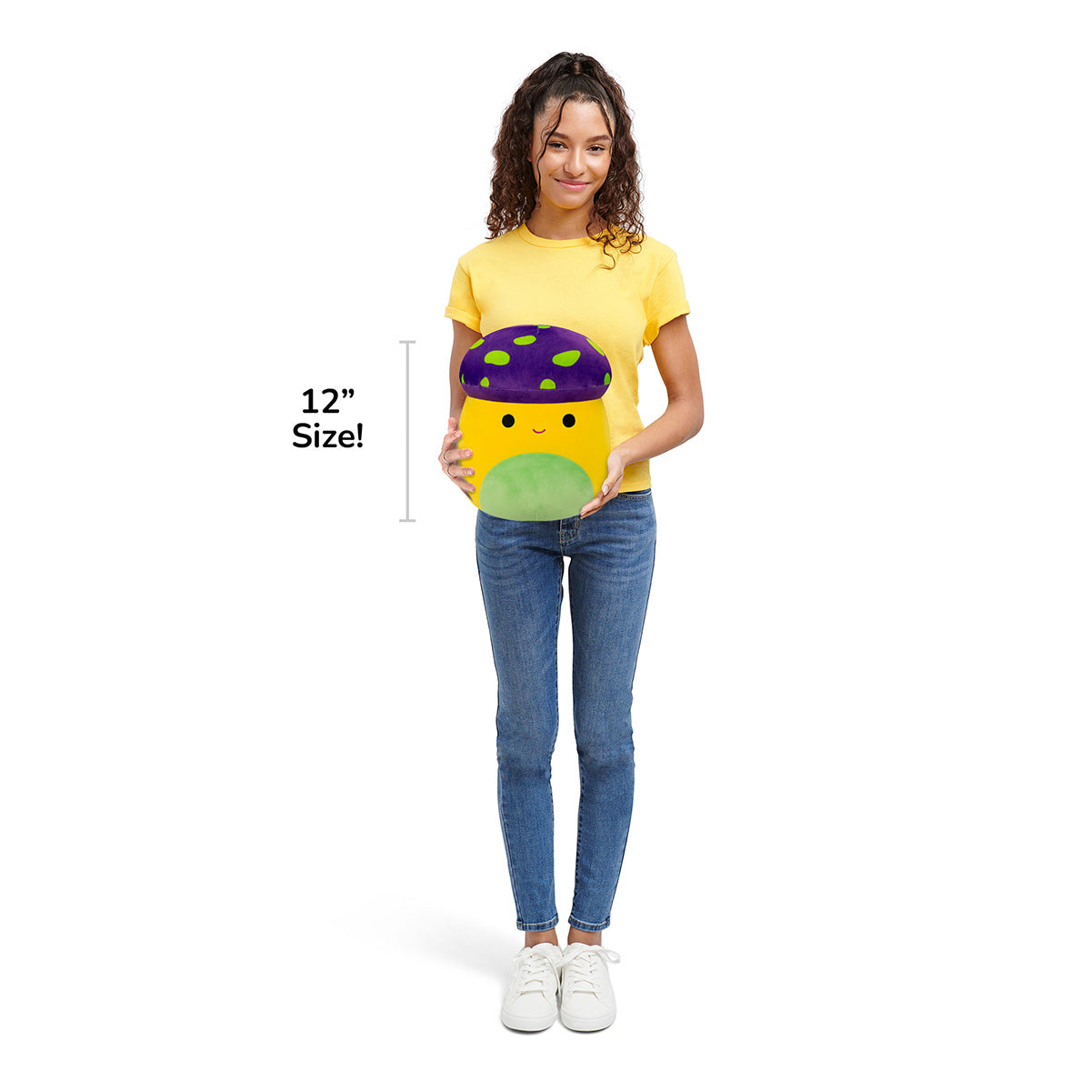 12-Inch Enid the Neon Yellow Mushroom - Image 5