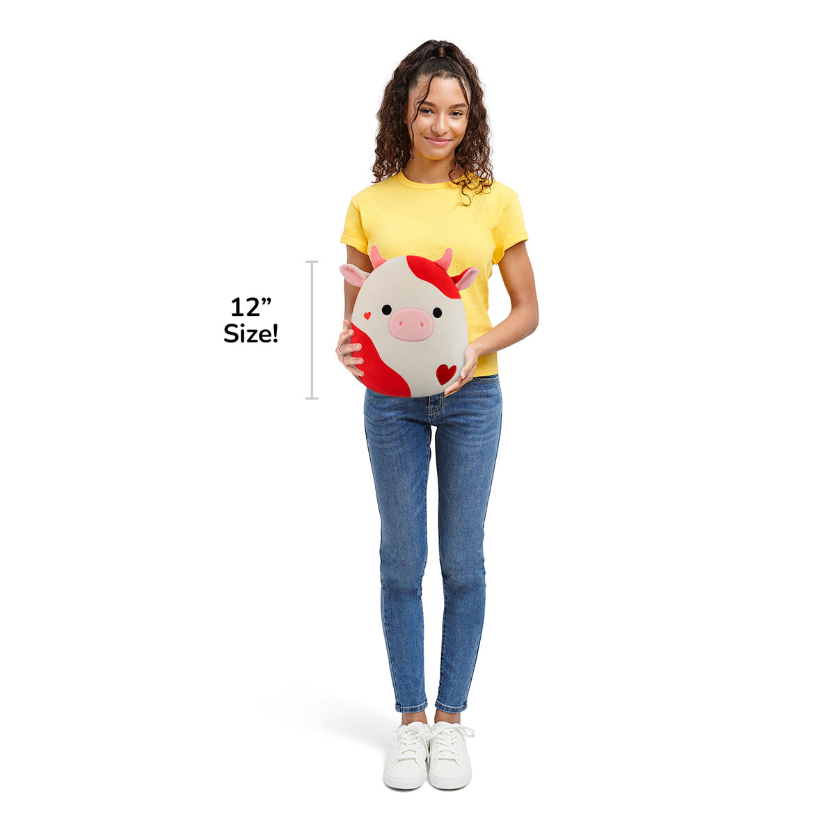 12-Inch Idris the Red and Off-White Cow - Image 7