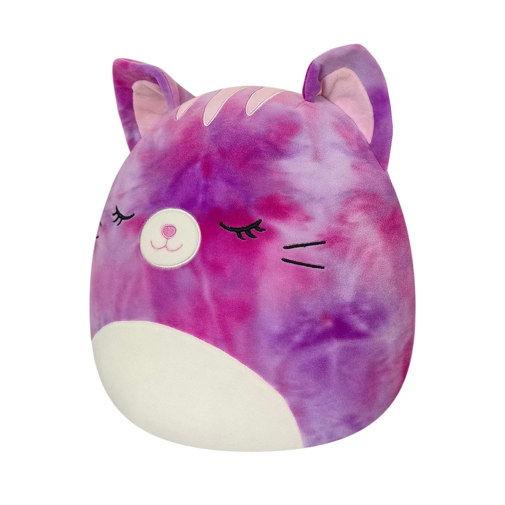 14-Inch Caeli the Purple Tie-Dye Tabby Cat - Image 2