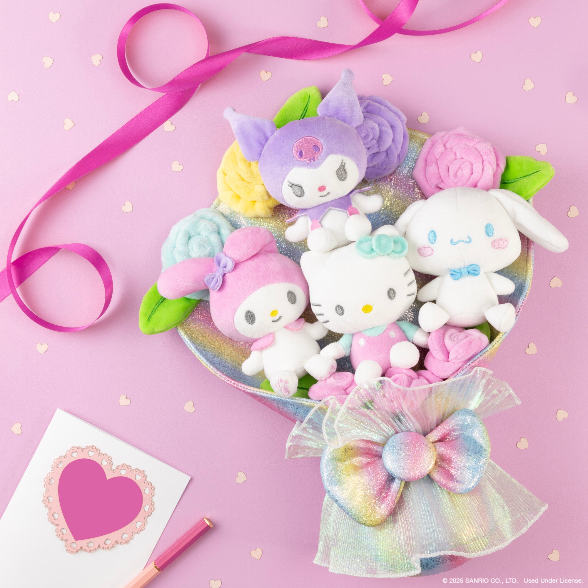 Hello Kitty and Friends 14-Inch Ultra-Premier Plush Bouquet - Limited Edition - Image 2
