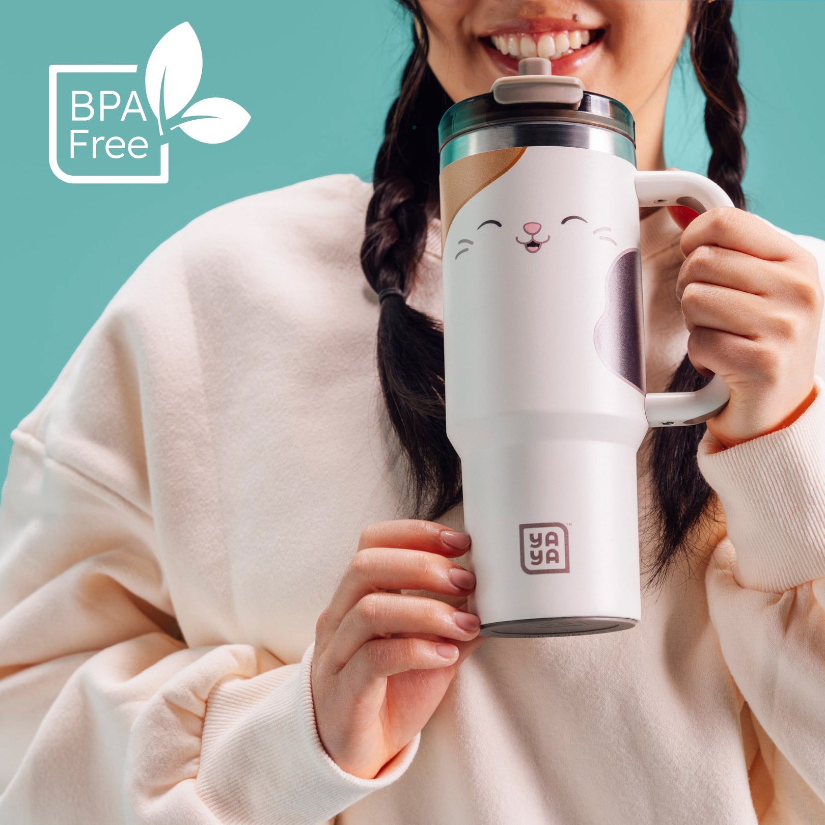 Squishmallows Cam Tumbler with Straw - Image 9