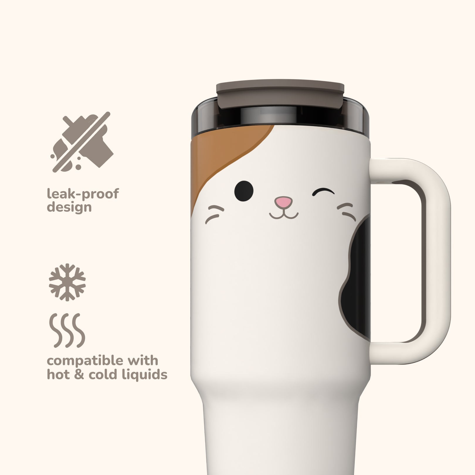 Squishmallows Cam Tumbler with Straw - Image 4