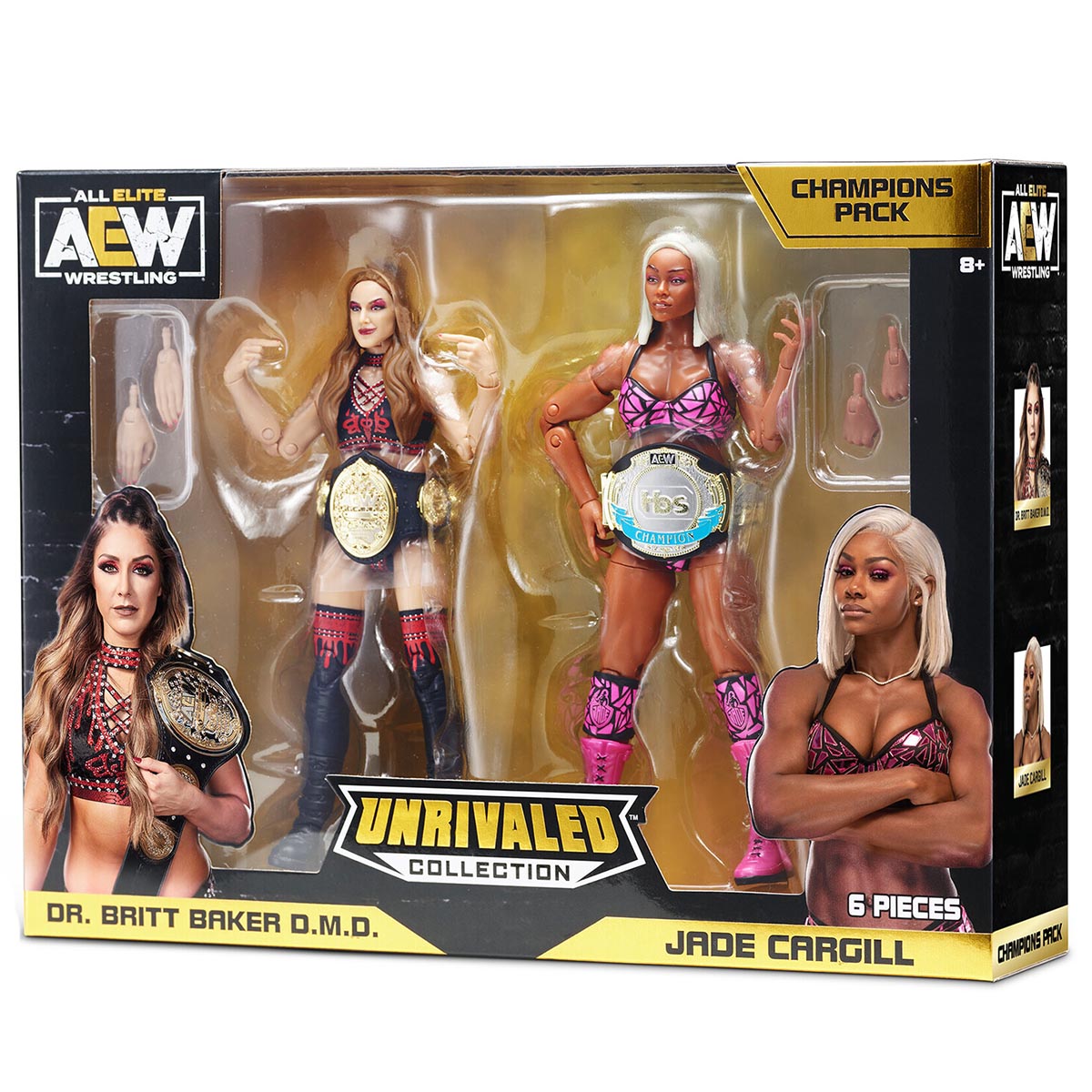 AEW Unrivaled Britt Baker and Jade Cargill 2-Pack - Image 12